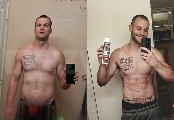 The guy used trenorol for better results