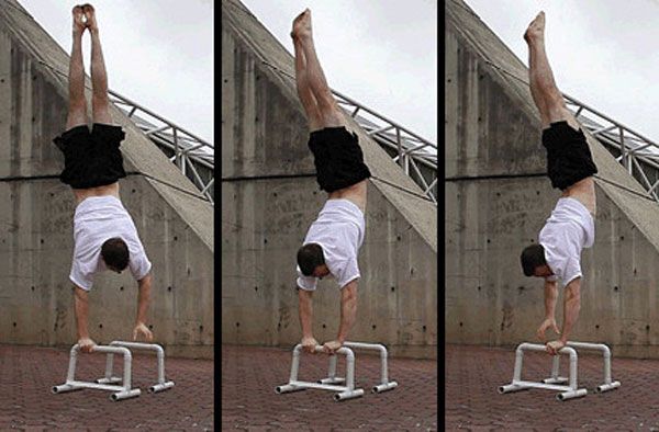 Handstand: Pirouette or U-turn