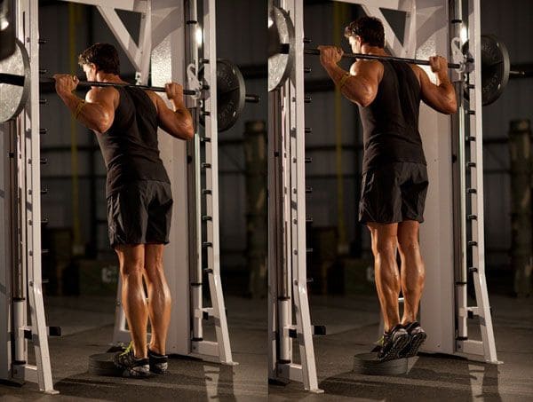 standing calf raises