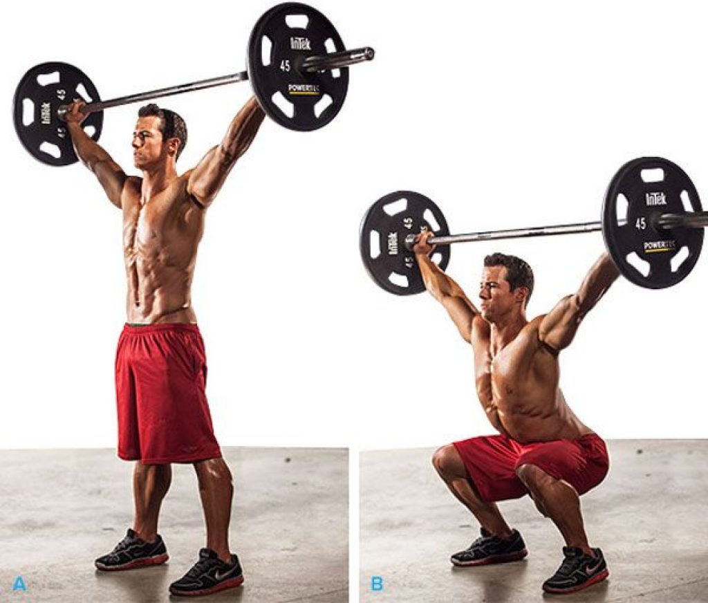 Overhead Squat Ultimate Exercise To Gain Musculature — AAFS